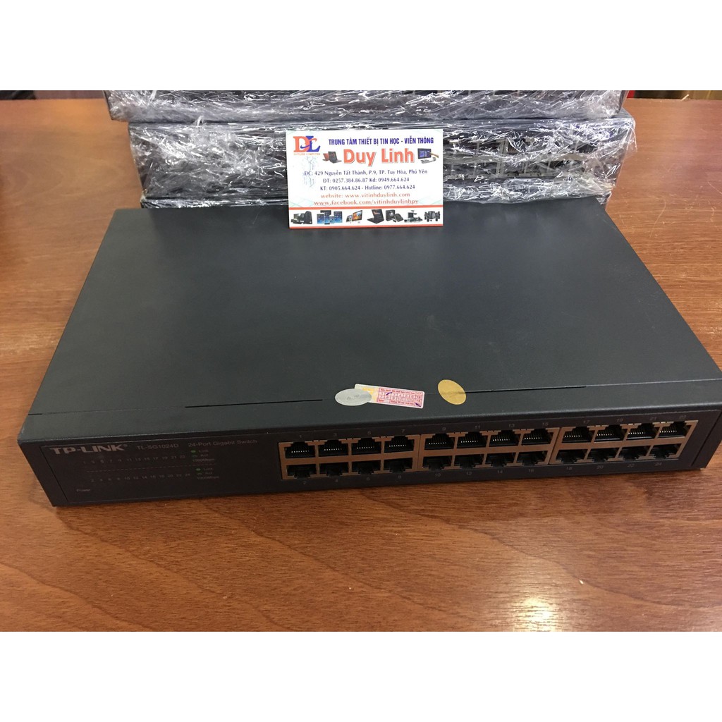 Bộ Switch 24 cổng Gigabit chia mạng LAN TPLink TL-SG1024D