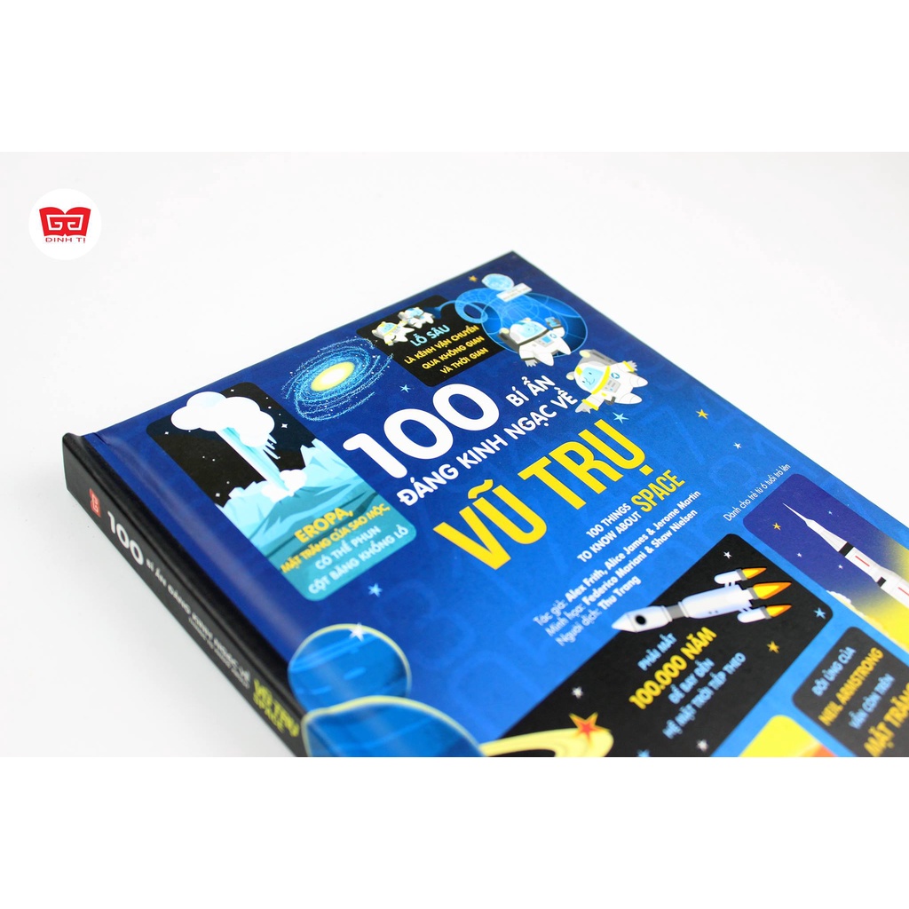Sách - 100 bí ẩn đáng kinh ngạc về Vũ trụ