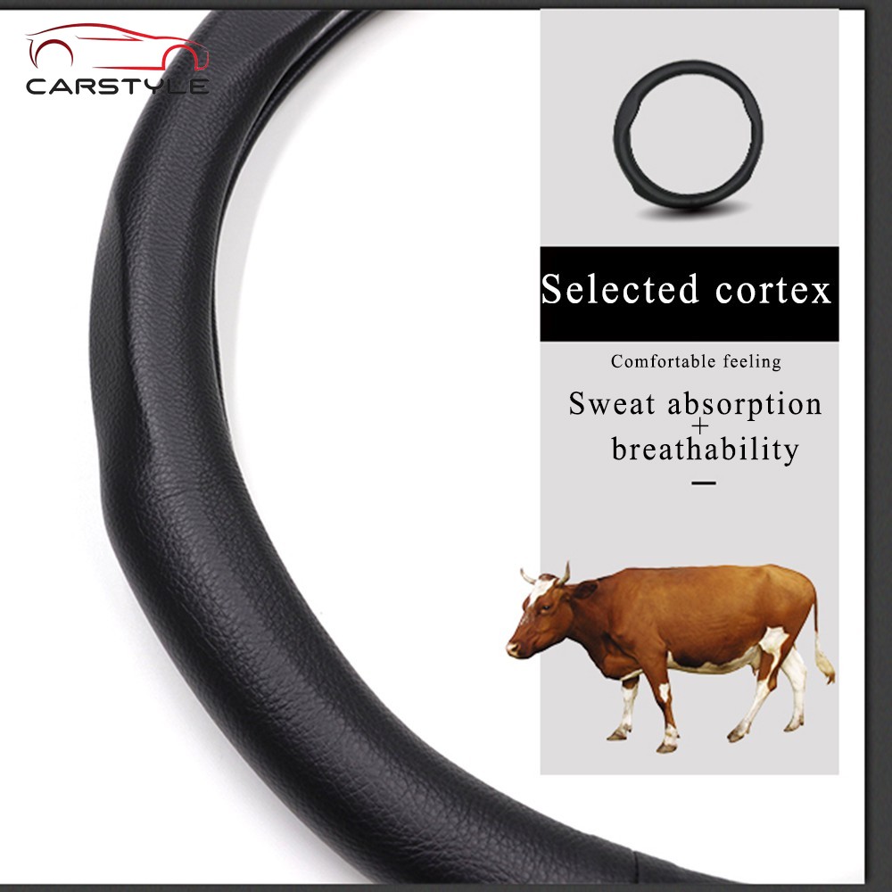 Vỏ bọc vô lăng lái xe hơi bằng da bò cao cấp đẹp mắt dành cho Mazda 2 Mazda 3 Mazda 6 CX-3 CX-5 CX-9 MX-5 BT-50 CX30 CX4 CX9 Vô Lăng Xe Ô tô