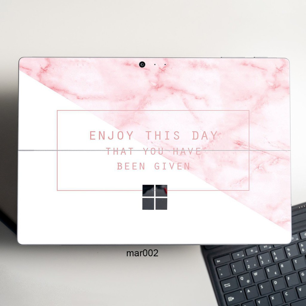 Skin dán hình vân Marble cho Surface 3 2015; Go, Go 2, Go 3; Pro 2 3 4 5 6 7 8 9 X