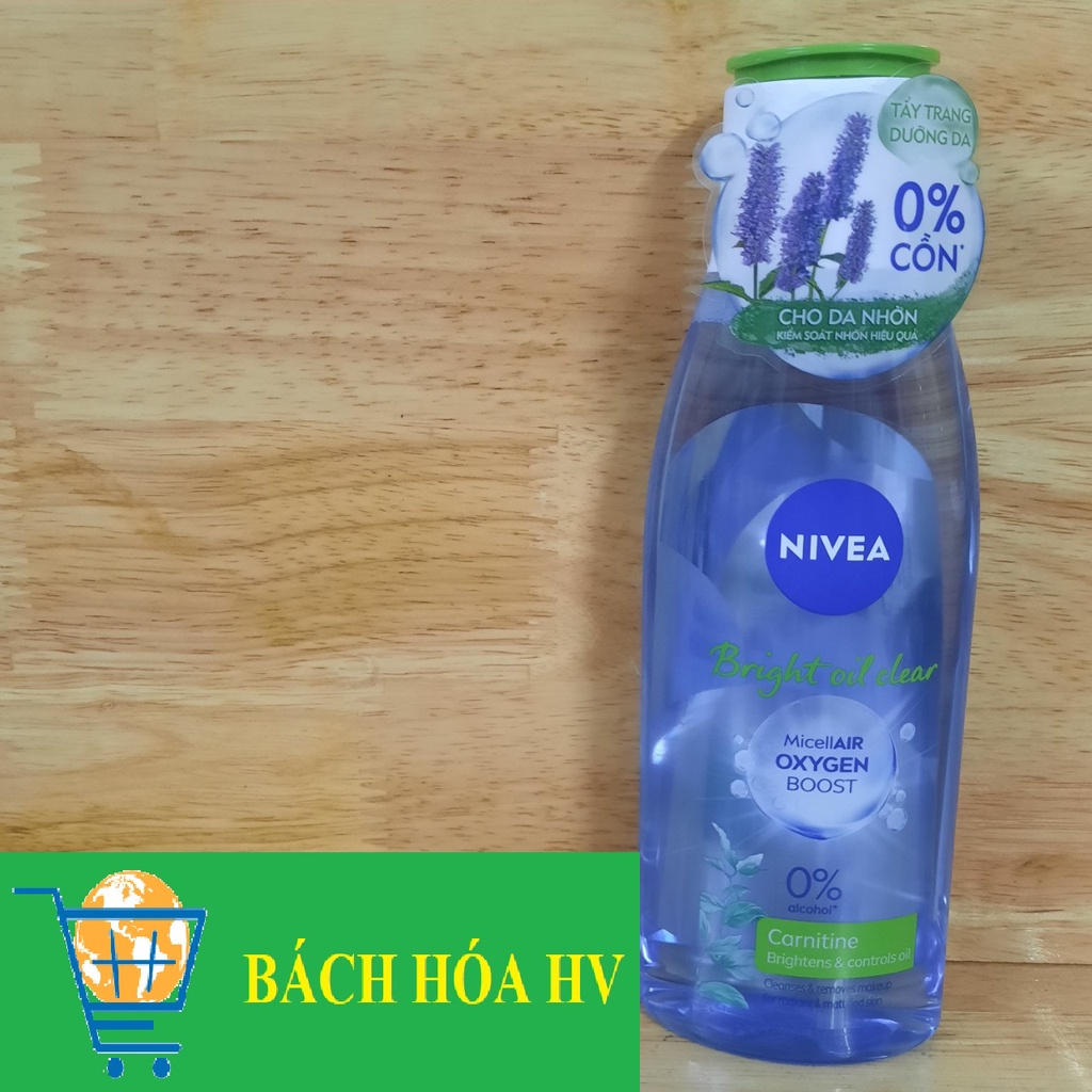 Nước tẩy trang 0% cồn NIVEA 200ml (3 loại lựa chọn) - BACH HOA HV
