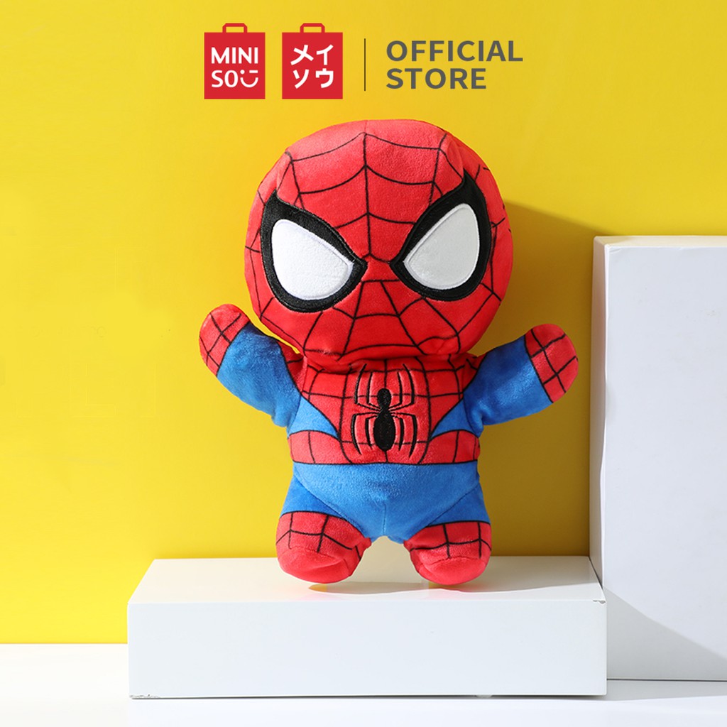 Rối bàn tay kể chuyện cho bé hình siêu anh hùng Spider-man Marvel Miniso