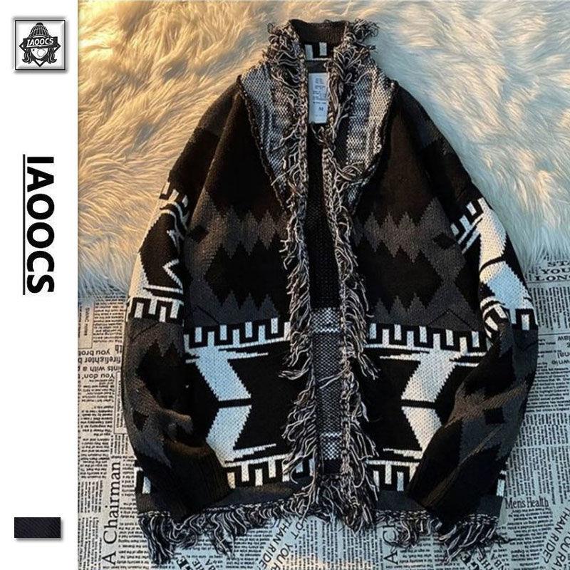 Áo Khoác Len Dáng Rộng Phong Cách Hip hop Đường Phố Retro Mới Cho Nam Và Nữ