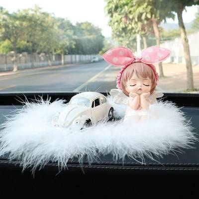 Thiên Thần Annie Bên Xe Beelte Cổ Điển Dễ Thương Trang Trí Taplo Ô Tô