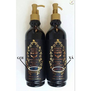 DẦU GỘI XẢ KERATIN COMPLEX NANO