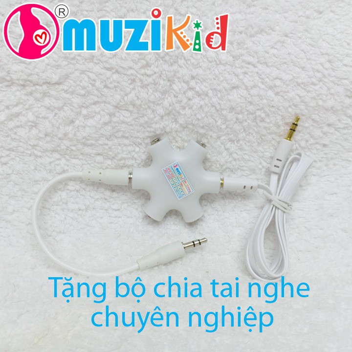 Tai nghe thai nhi Muzikid cao cấp + quà tặng kèm