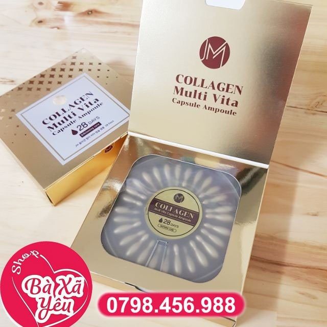Tinh Chất JM Collagen Multi Vita Capsule Ampoule 28 Days - BX3330