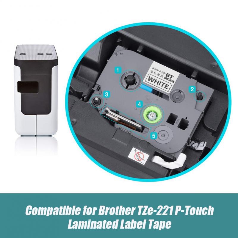 Phụ kiện máy bắn giá dành cho Brother TZe-221 P-Touch 9mm