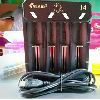 Sạc pin Cylaid I4 cho pin 18650, 26650, 21700, 18350, 20700, 14500,
