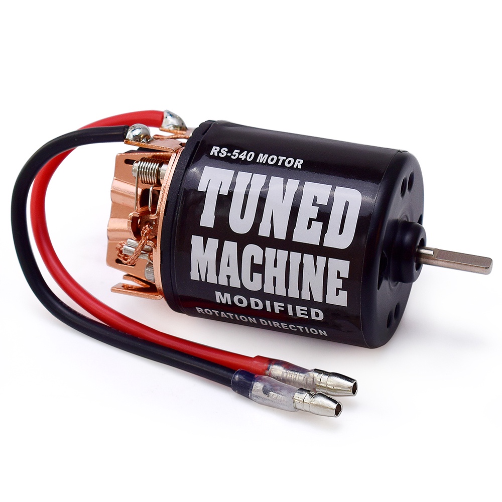 Động Cơ Chổi Than 540 21T 27T 35T 45T 55T Cho Xe Điều Khiển Từ Xa 1:10 Crawler Axial SCX10 90046 Traxxas TRX4 D90 Tamiya CC01 WLtoys 12428 *