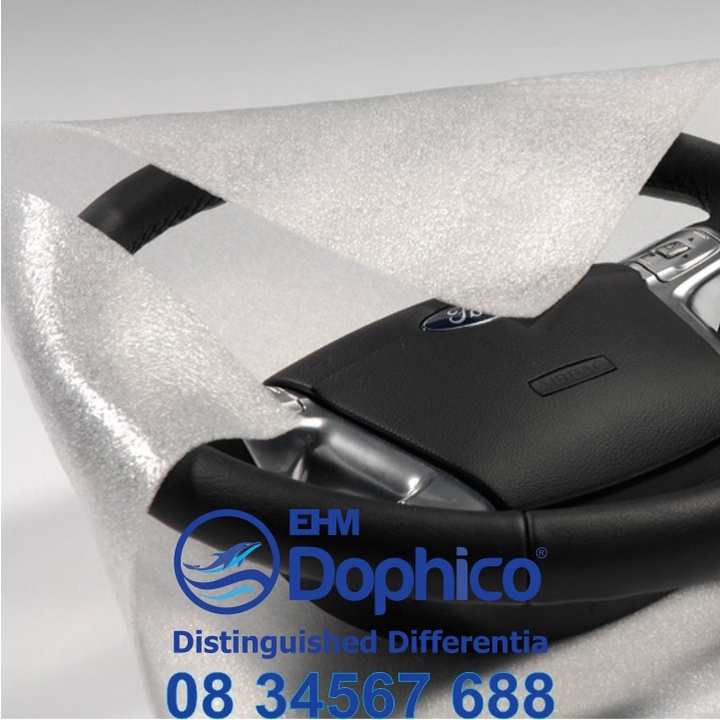 Màng xốp PE Foam dày 2mm  dùng gói bọc hàng hóa dễ vỡ, đồ điện tử, đồ gốm sứ, thủy tinh…