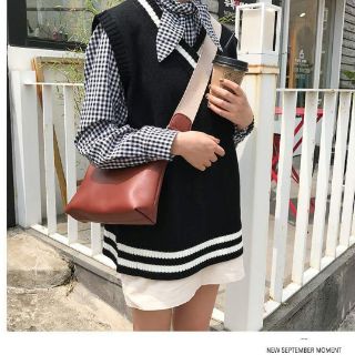 Áo gile len Hàn Quốc