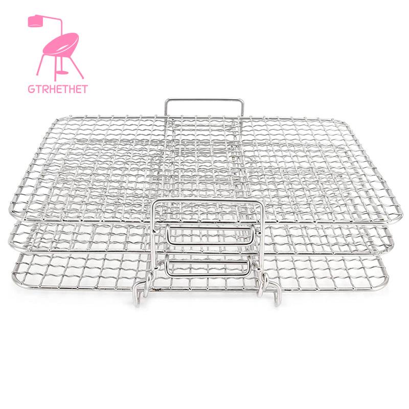 Vỉ nướng 3 tầng phù hợp cho lò nướng không dầu FoodiAG300AG400 loại vuông tiện dụng