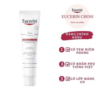 EUCERIN KEM DƯỠNG DA ATO CONTROL ACUTE CARE CHO DA NHẠY CẢM 40ML