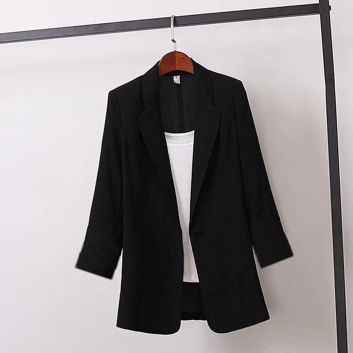 1087	[Factory direct sales] new 2021 plus-size women's fat girl suit jacket Korean version casual 200 jin small suit | BigBuy360 - bigbuy360.vn