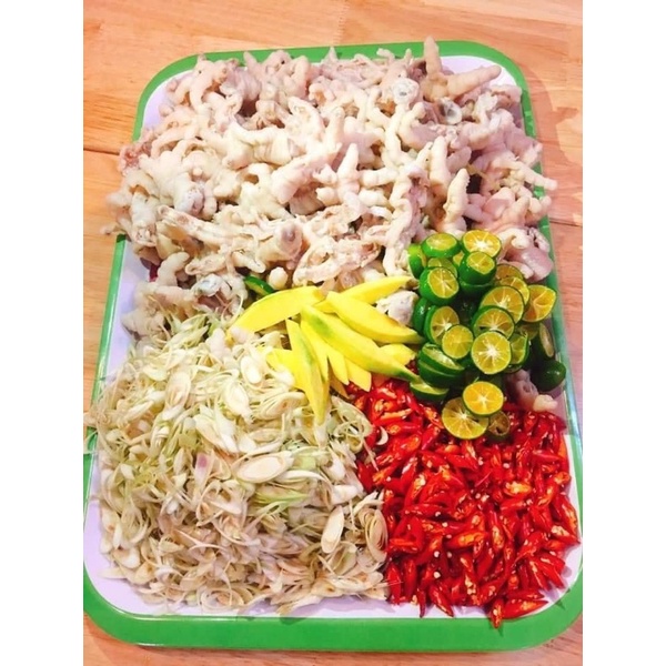 Chân gà rút xương ngâm sả tắc giòn ngon 700g