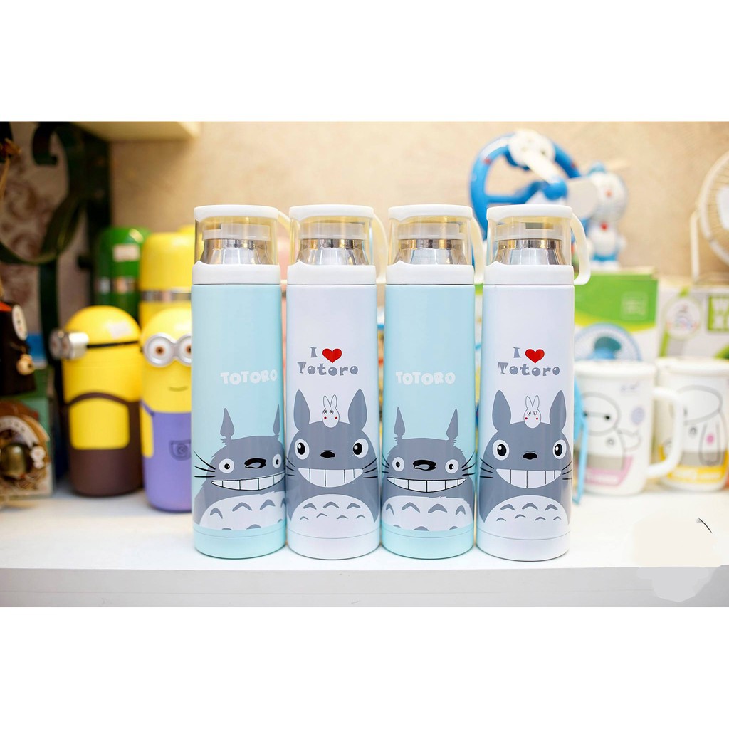 BÌNH GIỮ NHIỆT THÉP KHÔNG GỈ TOTORO 500ML