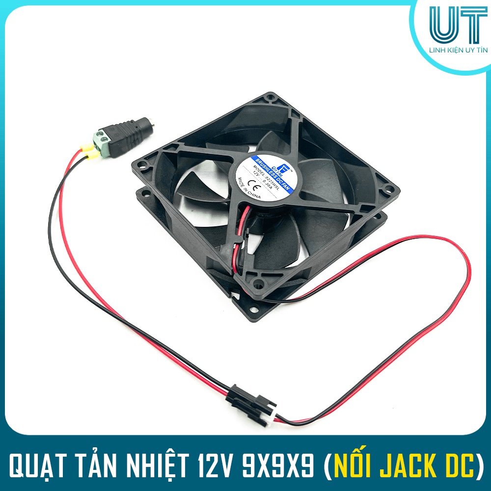 Combo bộ quạt tản nhiệt và hút mùi 1 quạt 12V 3000RPM - Tản nhiệt cho máy tính, hút mùi hút khói