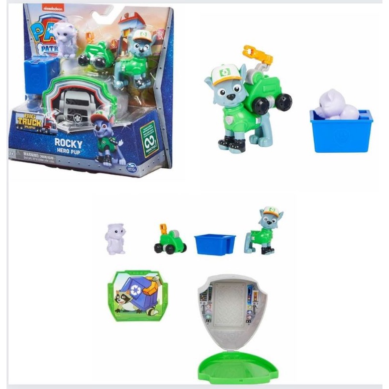 Đồ chơi Paw Patrol: set gồm chó cứu hộ, thú cưng, hộp lưu trữ và phụ kiện