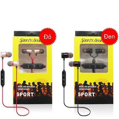 Tai nghe bluetooth S8 sport hàng chính hãng tặng kèm cáp sạc Micro.