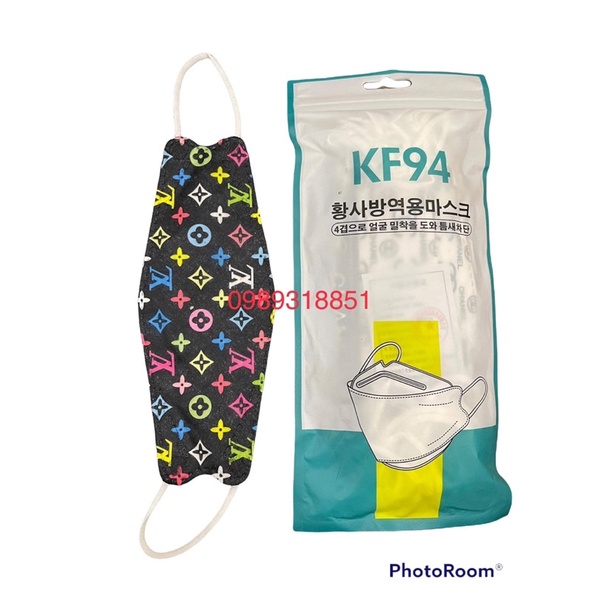 [Hàng Mới Về ]Khẩu Trang KF94 Hàn Quốc-Gói 10 cái khẩu trang kháng khuẩn thời trang
