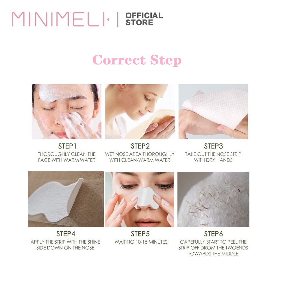 Miếng dán loại bỏ mụn đầu đen MINIMELI 2g | BigBuy360 - bigbuy360.vn