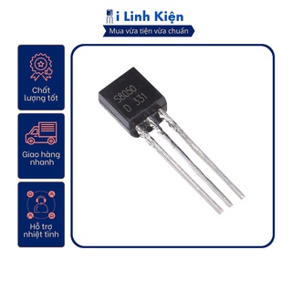 Transistor S8050 0.5A 40V chân cắm túi 10 con.
