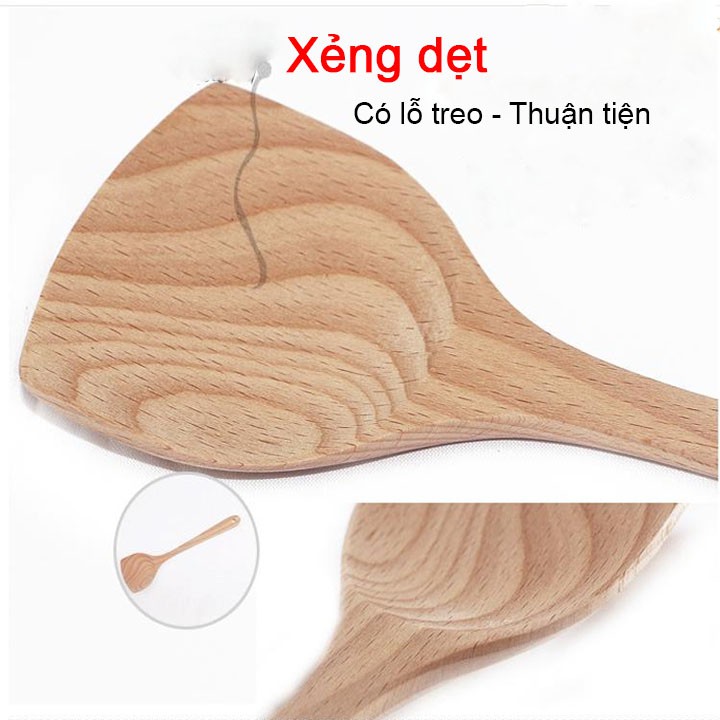 Thìa gỗ / muỗng gỗ sồi xuất khẩu | BigBuy360 - bigbuy360.vn