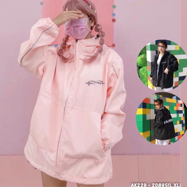 🔥𝐆𝐈𝐀́ 𝐒𝐈̉🔥 229 Áo Khoác Dù Had.ess 2 Lớp Siêu Hot