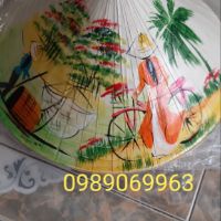 Nón huế vẽ sơn dầu 320k/ 5 chiếc