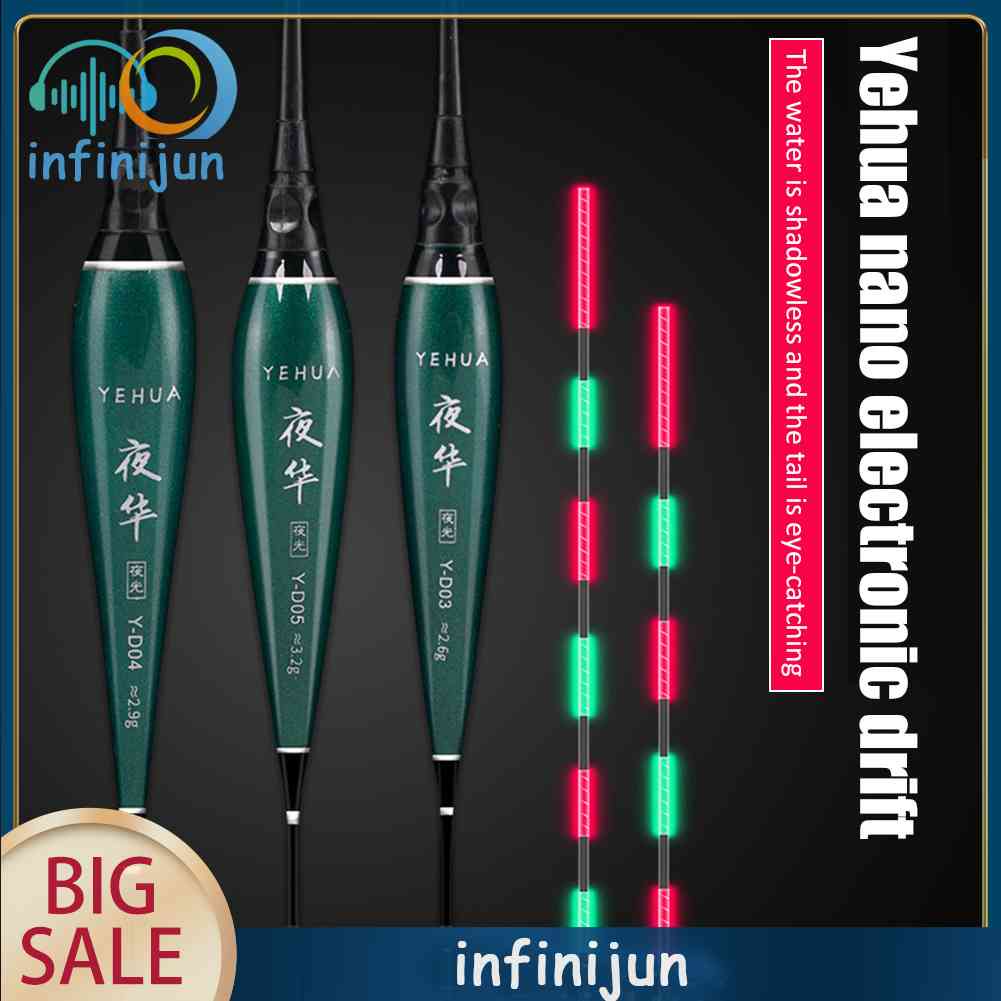 Phao Câu Cá Điện Tử Có Đèn LED Phát Sáng Tiện Dụng