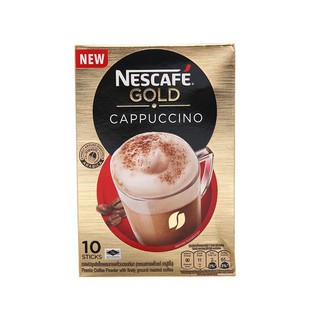 Cà phê hòa tan NesCafé Gold Cappuccino 205g loại 20.5g x 10 gói