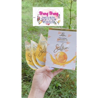 TẮM TRẮNG COLLAGEN X3 MIX SAFFRON( hộp 3 gói)