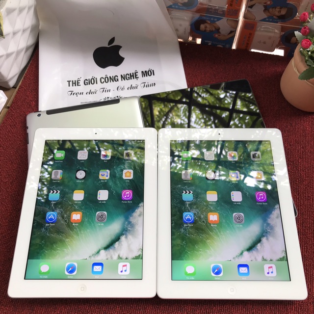 Máy Tính Bảng iPad 4 (4G + Wifi) 16/64Gb Zin Đẹp 99% Màn đẹp, Pin trâu, Loa to