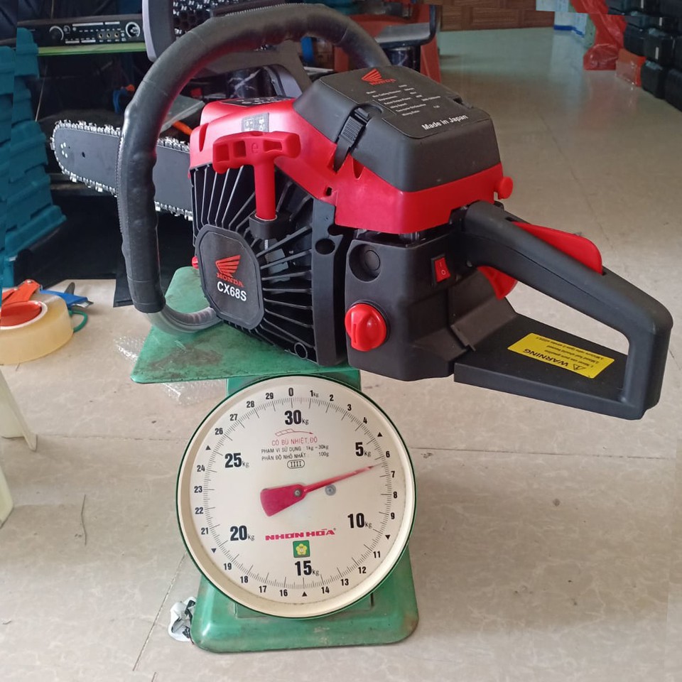 Máy cưa xích chạy xăng CX68 Honda 68cc cưa gỗ làm vườn