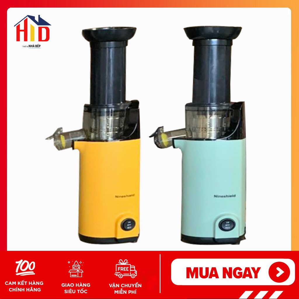 [Mã ELHA22 giảm 6% đơn 300K] [CHÍNH HÃNG - BH 12 THÁNG] MÁY ÉP CHẬM MINI HÀNG NINE SHIELD HÀNG CHUẨN THÁI LAN KB- F6B