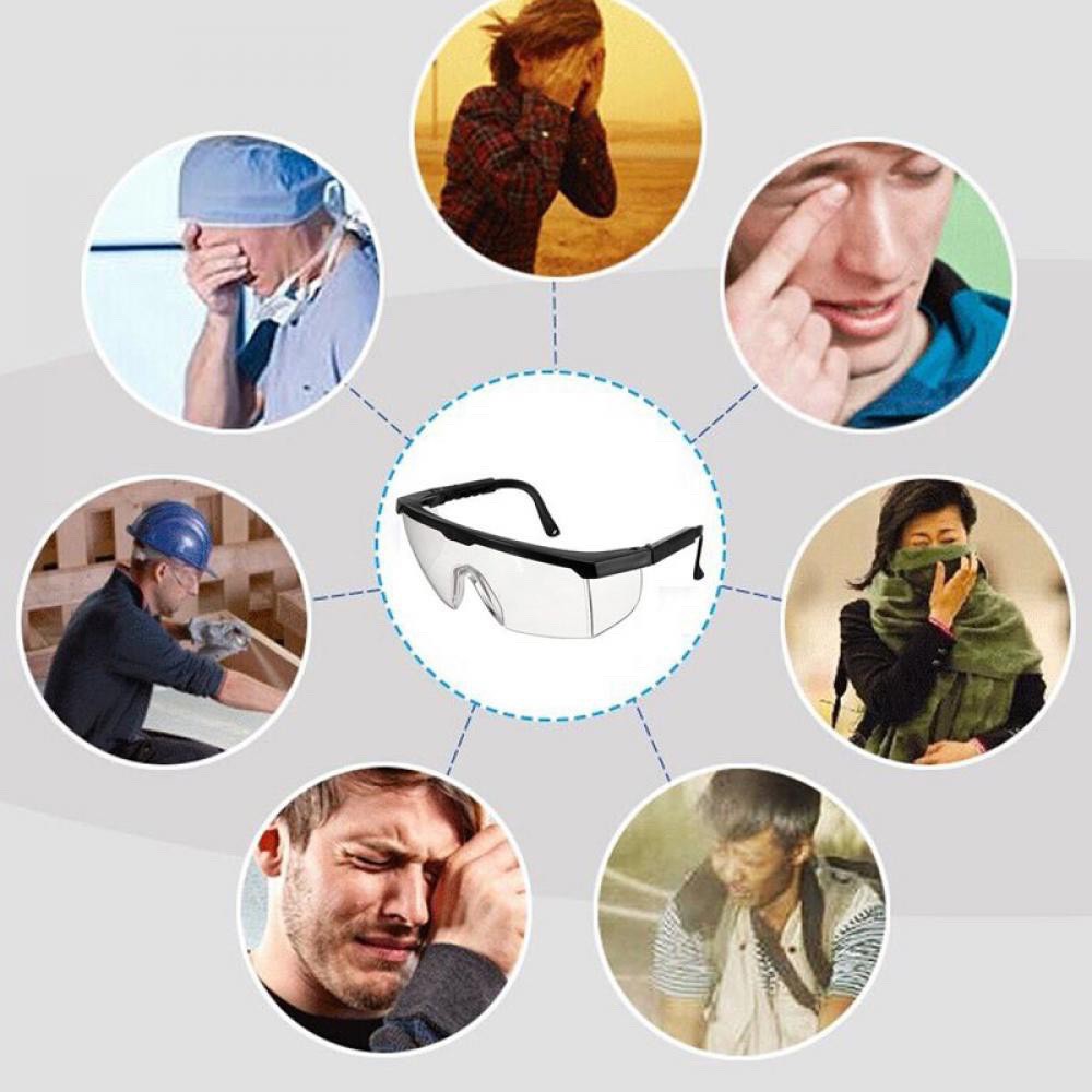 Kính bảo hộ Double Shield 9844A, kính đi đường chống bụi côn trùng, kính bảo vệ mắt | BigBuy360 - bigbuy360.vn