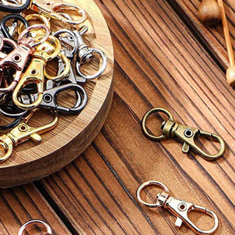 Set 56 Móc Khóa Có Kẹp Càng Cua Dùng Làm Móc Khóa Tiện Dụng