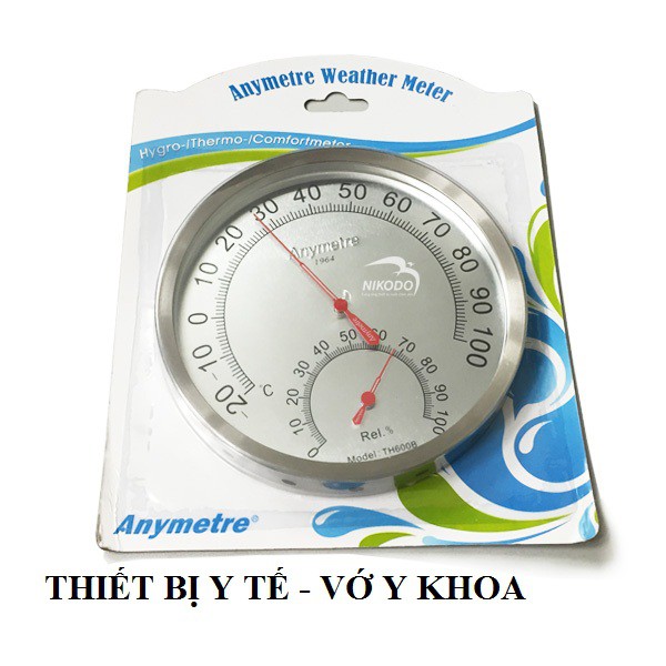 Nhiệt kế ẩm kế treo tường Anymetre