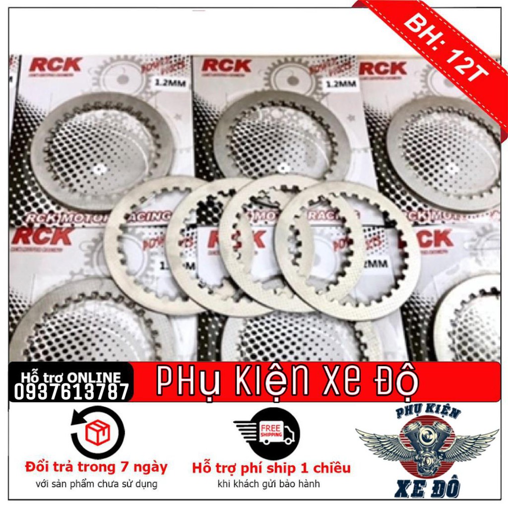 Combo nồi Uma Racing 5 lò xo + bố nồi IKK + lá sắt RCK dành cho Honda Winner, Sonic