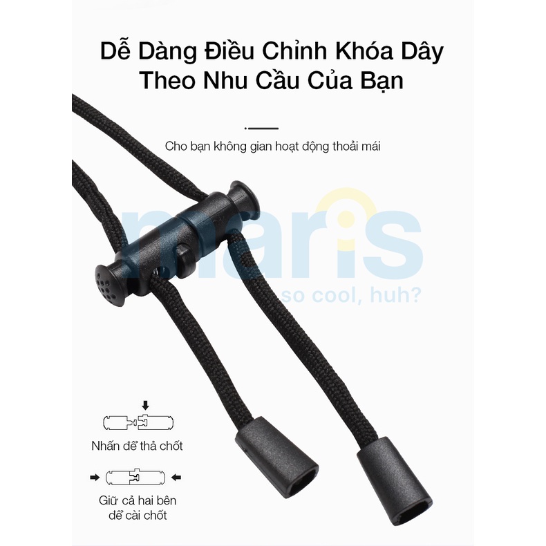 Gối Chữ U Cao Su Non MARIS Mr - 202 Memory Foam Cao Cấp Size 28 x 25 x 14.5 Cm, Gối Kê Cổ Cao Su Non