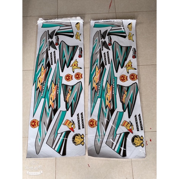 Tem Wave Anpha 50-100-110 Mẫu Rs 3 Lớp Chống Nước Đủ Màu