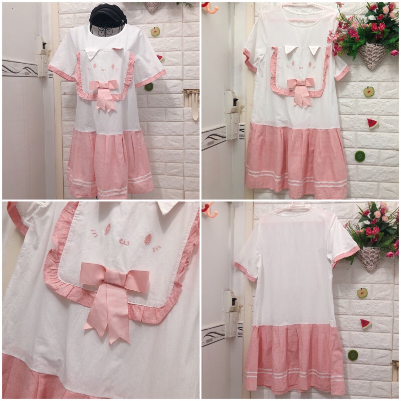 Đầm Lolita Mori girl Kawaii dưới 60 kg