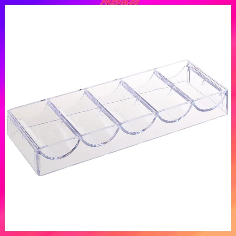 Bộ 100 Chip Chơi Game Casino 5 Hàng Chuyên Nghiệp 20.5X7.8X2.8Cm 2