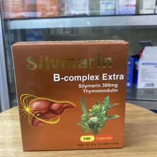BỔ GAN MÁT GAN SILYMARIN hộp 100 viên