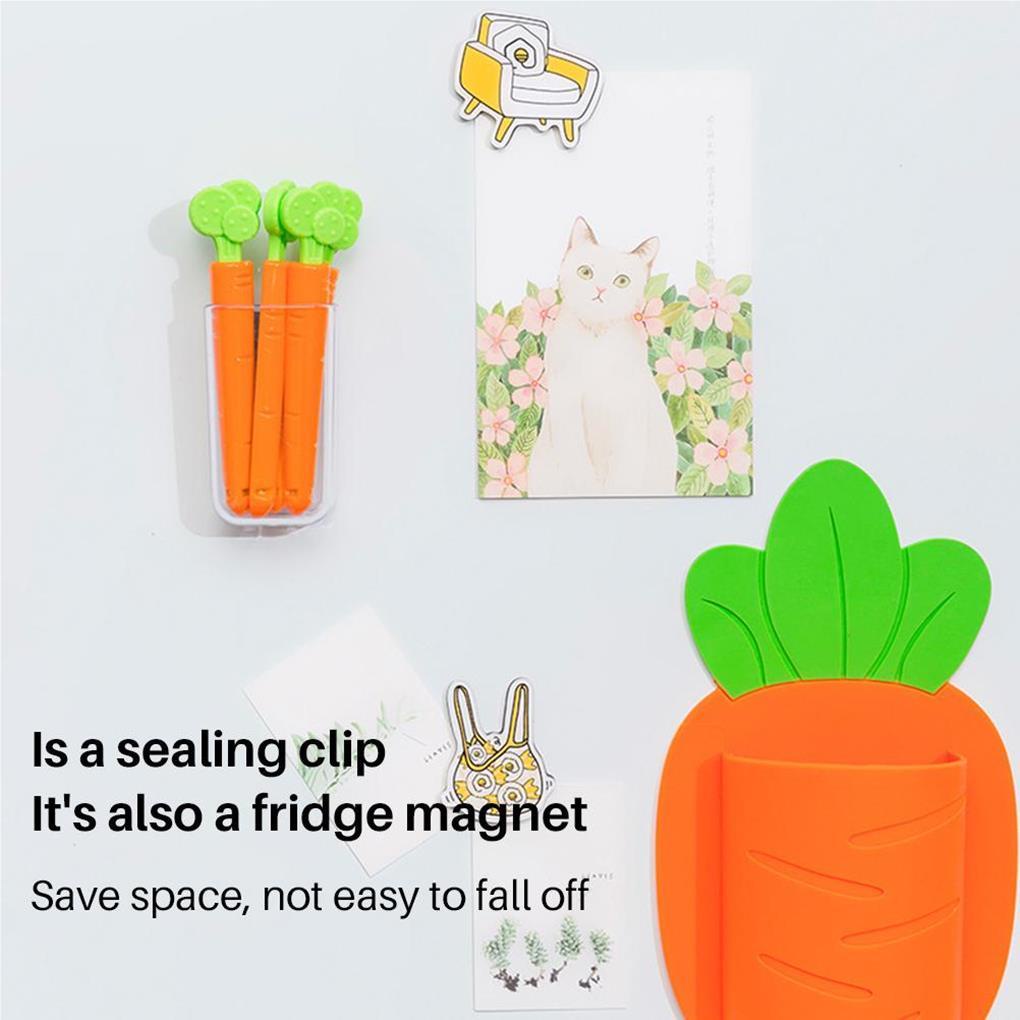 Set 5 Kẹp Niêm Phong Túi Thức Ăn Bằng Nhựa