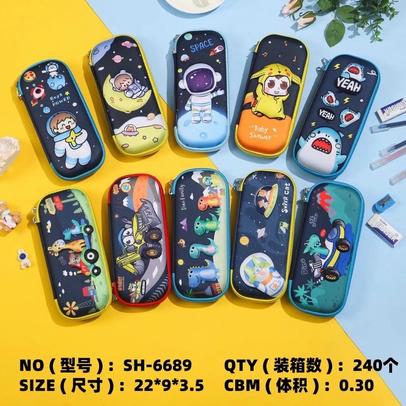 Hộp đựng bút nhiều hình 3D siêu cute