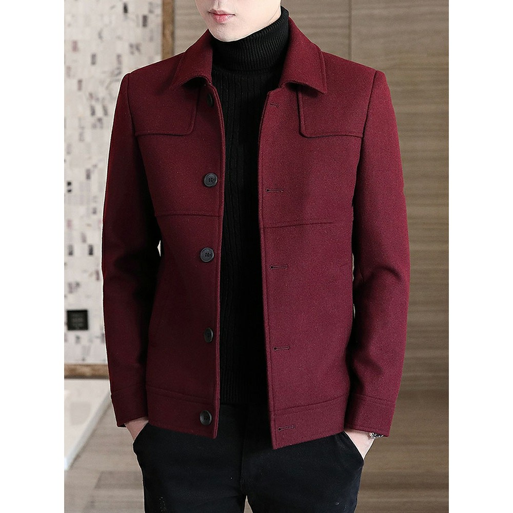 Áo Khoác Dạ nam dáng ngắn, Áo dạ nam phong cách Hàn Quốc hàng chuẩn giá đẹp H20 có video thật | BigBuy360 - bigbuy360.vn