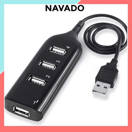 Bộ chia USB HUB 4 port USB 2.0  giá rẻ mẫu 1 [HUB USB 2.0] SUVADO