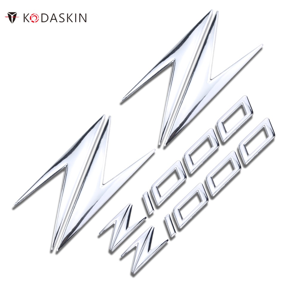 Decal 3d dán trang trí xe Kawasaki Z1000